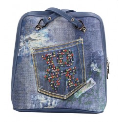D045-9-2 LOVE backpack + shoulder bags combination